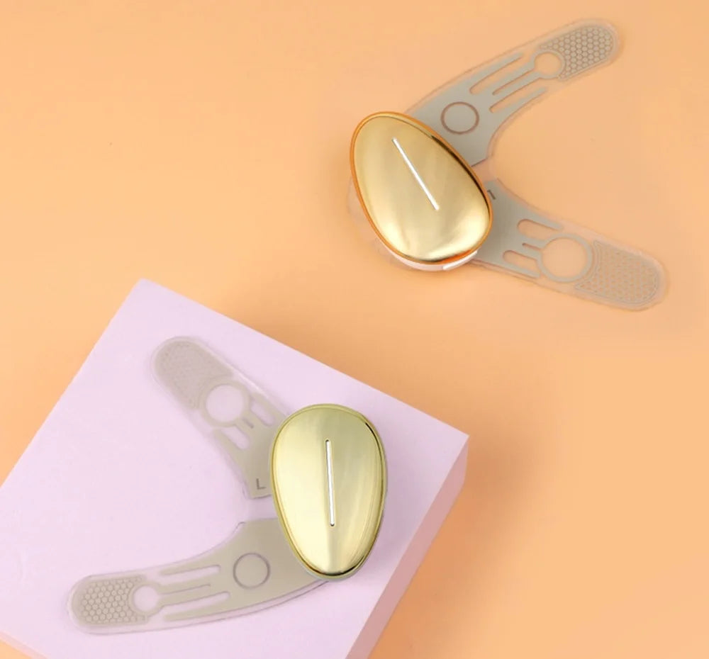 AuraFix smart EMS eye lift patches for reducing dark circles and eye bags