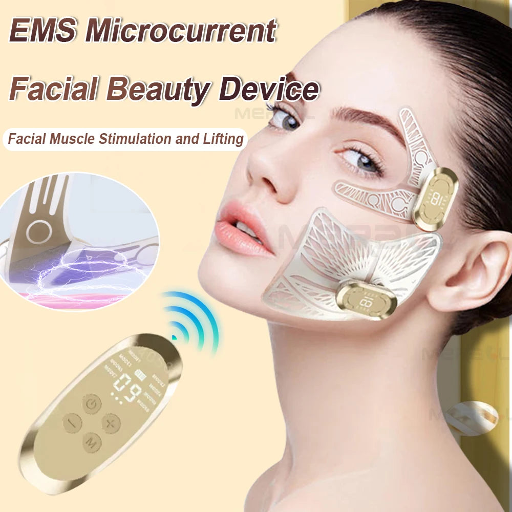 AuraFix EMS eye massager device for reducing puffiness and dark circles