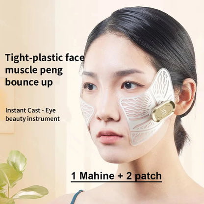 AuraFix EMS eye massager results smoother skin and lifted eye contour